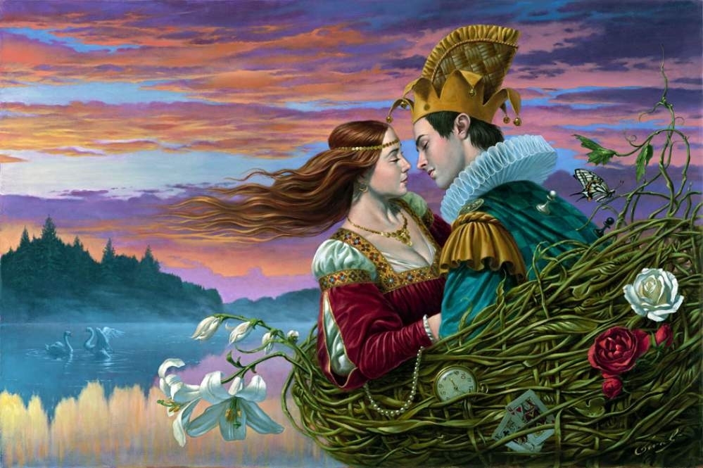 Michael Cheval Basket of Love II (SN)